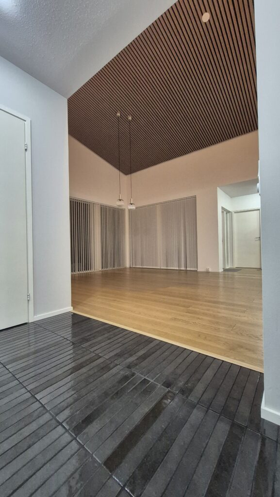 Remontoitu sisätila huoneistoremontin jälkeen