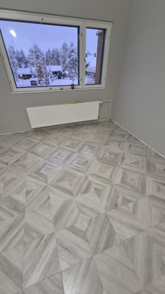 Remontoitu sisätila Oulussa